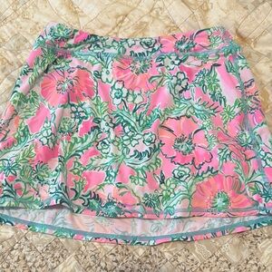 Pink Floral Women's Skirt